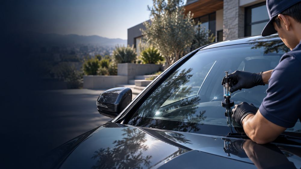 Mobile windshield chip repair in Cupertino